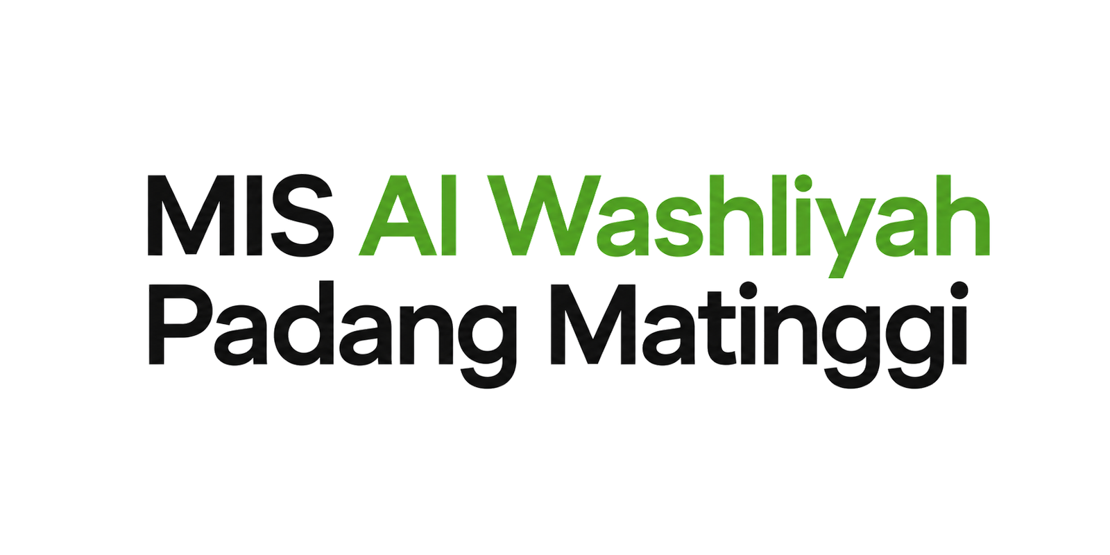 MIS Al Washliyah Padang Matinggi